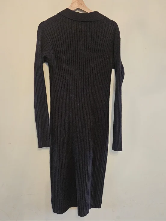 GAP Ribbed Collared Maternity Dress - Picture 2 of 6